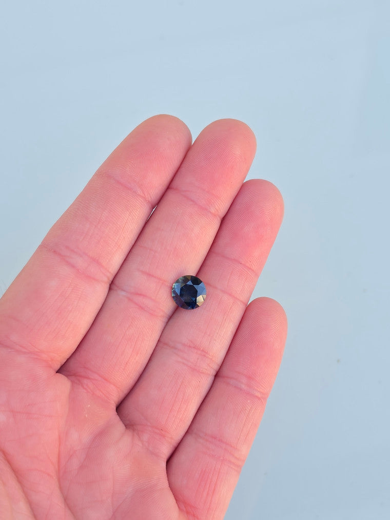 2.75ct Round Blue Sapphire