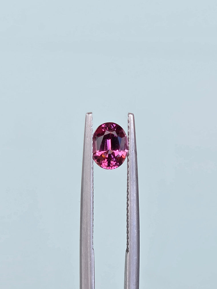 1.10ct Oval Pink Tanzanian Garnet