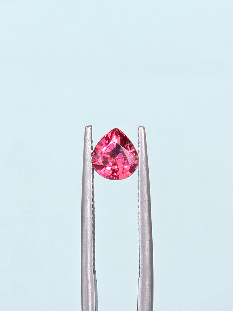 1.33ct Pear Pink Tanzanian Garnet