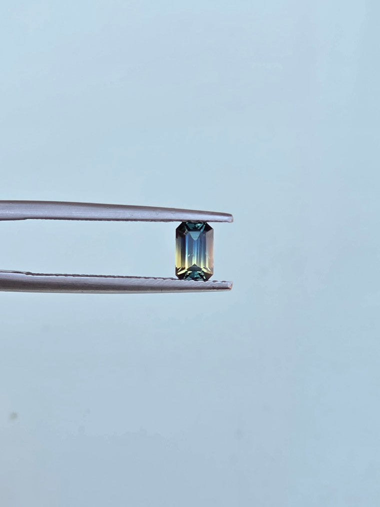 .60ct Emerald Blue Parti Sapphire