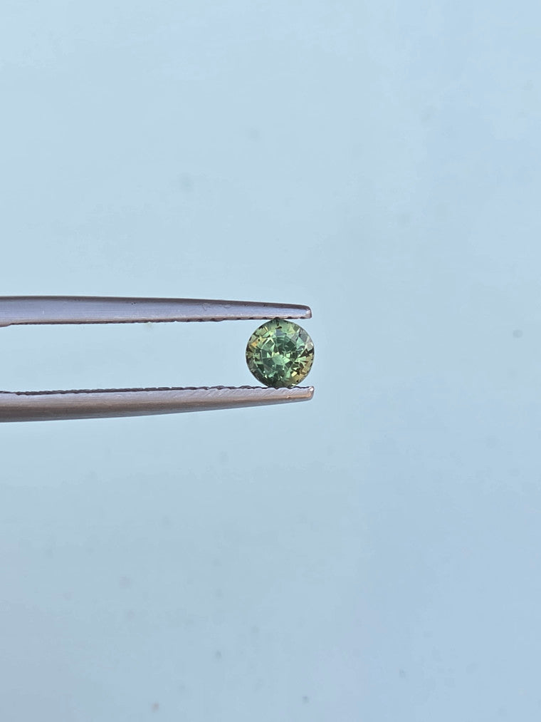 .50ct Green Round Sapphire