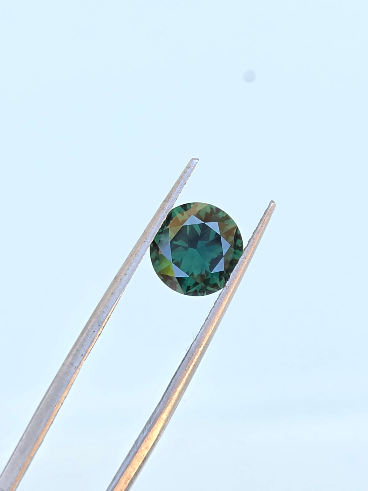 2.25ct Round Green Sapphire