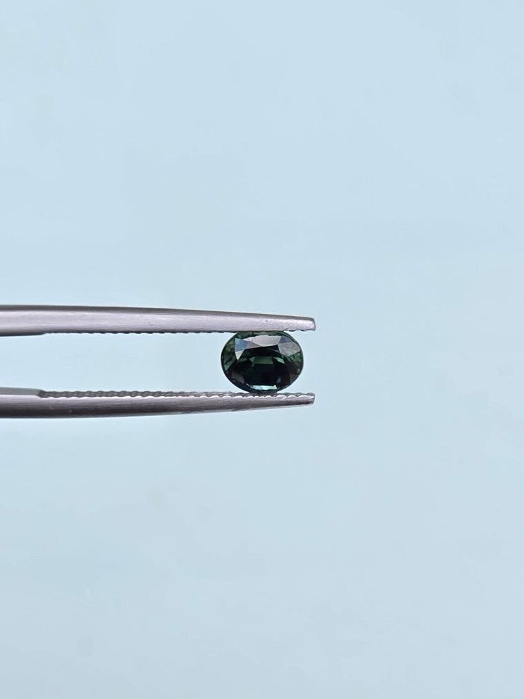 .91ct Oval Blue Sapphire