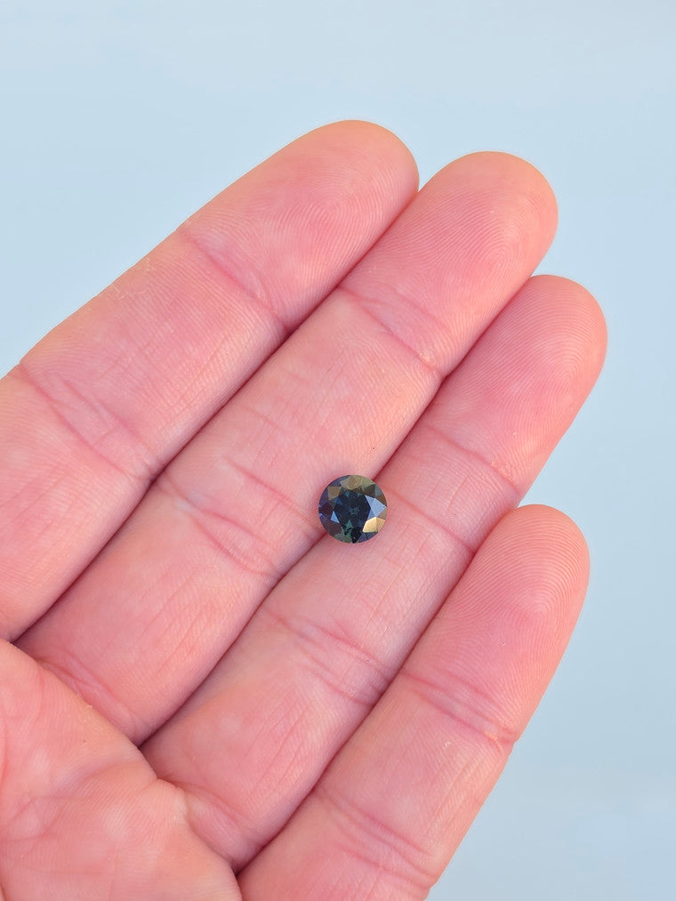 2.07ct Round Blue Sapphire