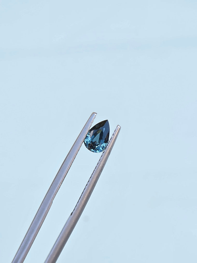 .80ct Pear Blue Parti Sapphire