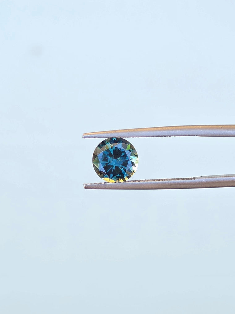 2.50ct Round Blue Sapphire