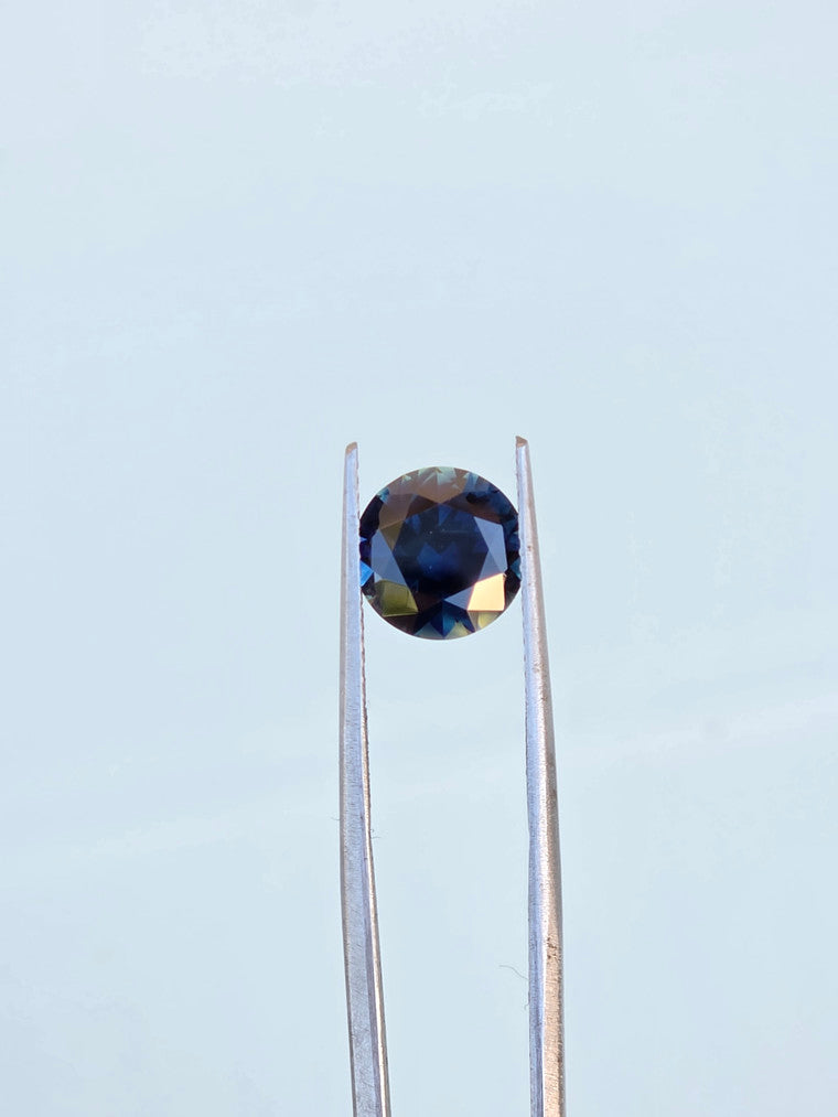 2.75ct Round Blue Sapphire