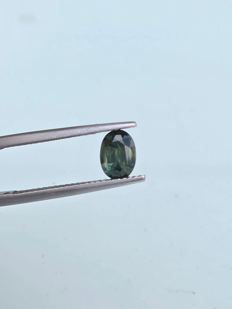 1.44ct Oval Green Sapphire