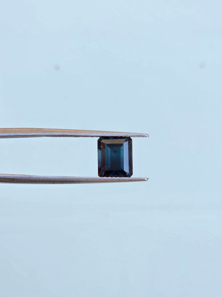 2.75ct Emerald Teal Sapphire
