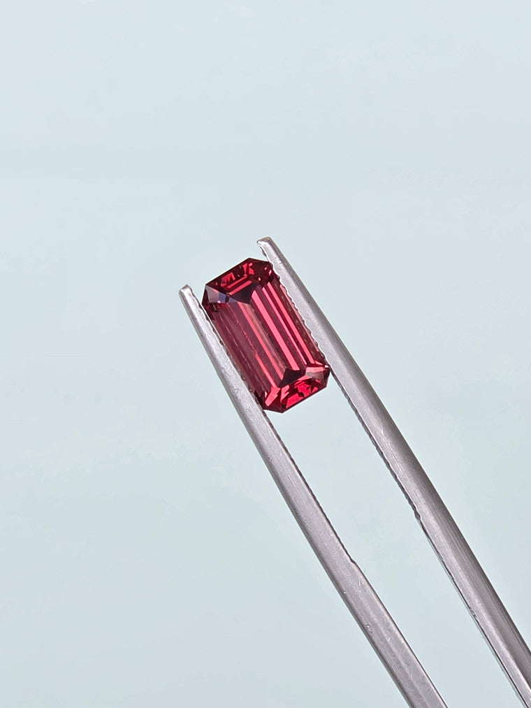 1.80ct Emerald Raspberry Tanzanian Garnet
