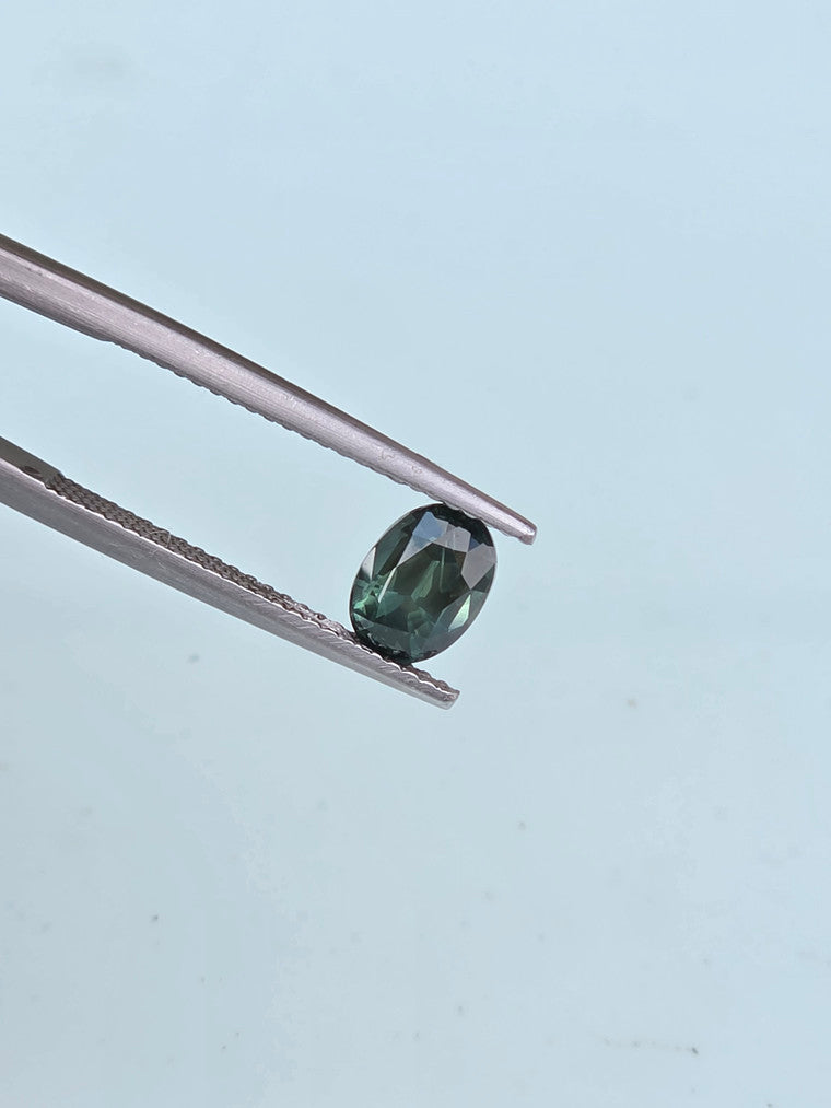 1.44ct Oval Green Sapphire