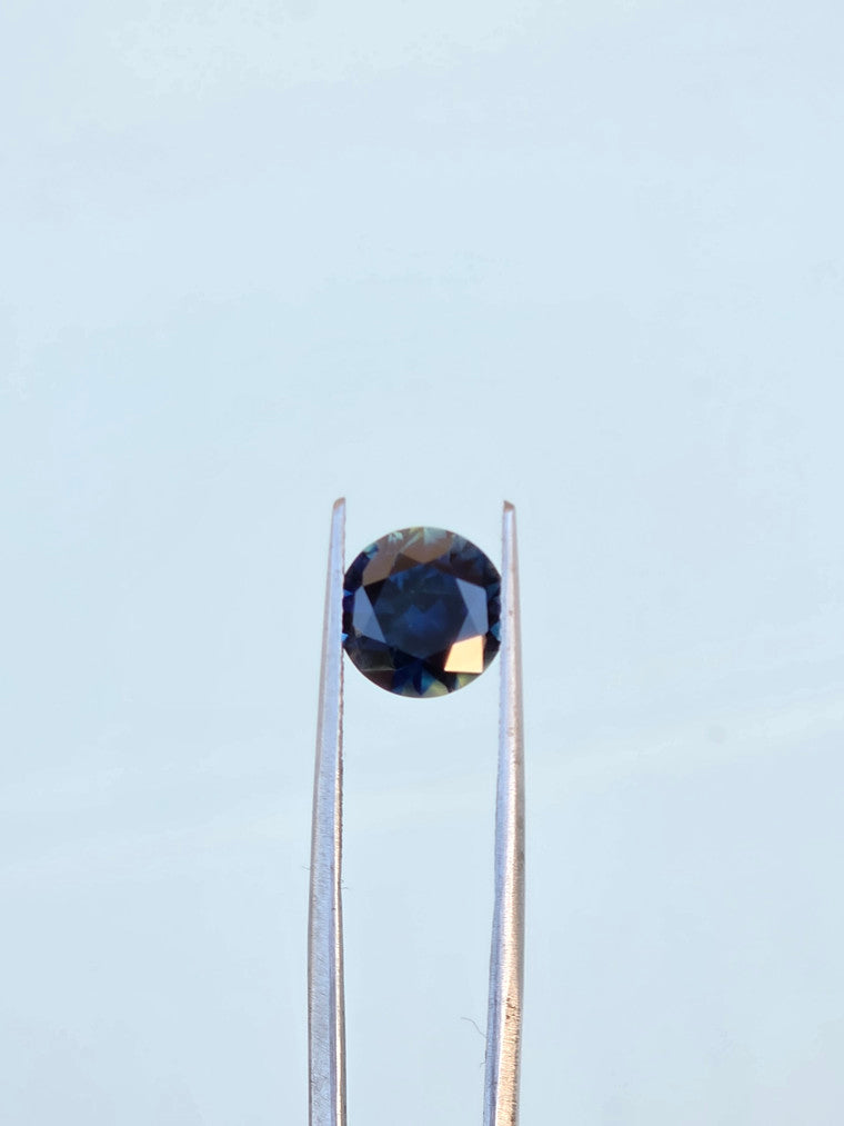 2.75ct Round Blue Sapphire