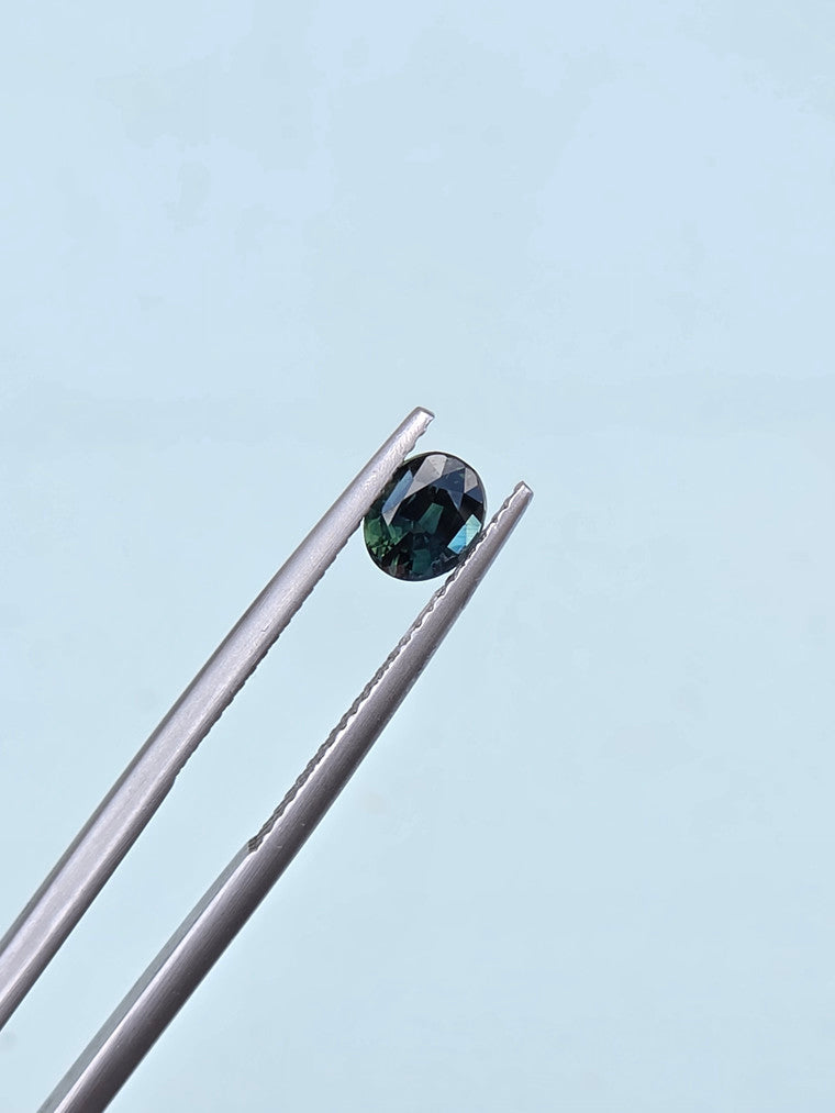 .91ct Oval Blue Sapphire