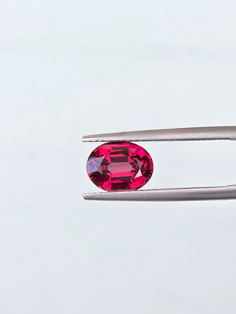 2.48ct Oval Raspberry Tanzanian Garnet