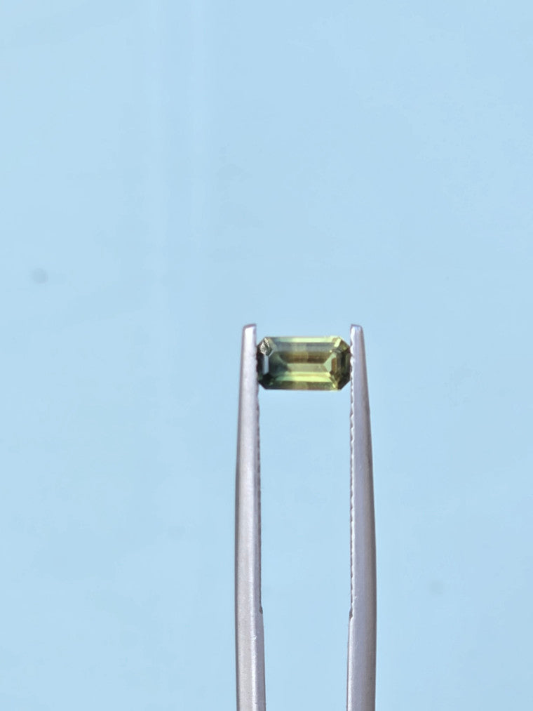 .58ct Emerald Blue Parti Sapphire