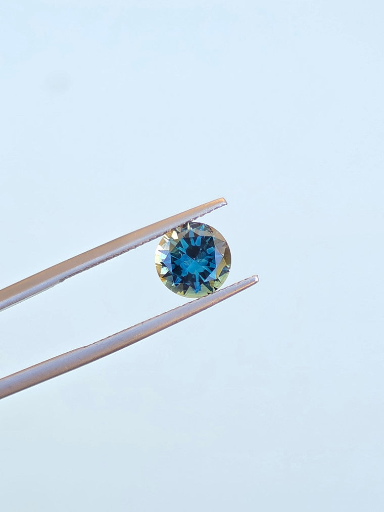 2.50ct Round Blue Sapphire