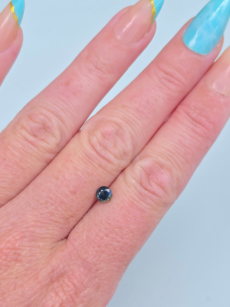 .71ct Round Blue Sapphire