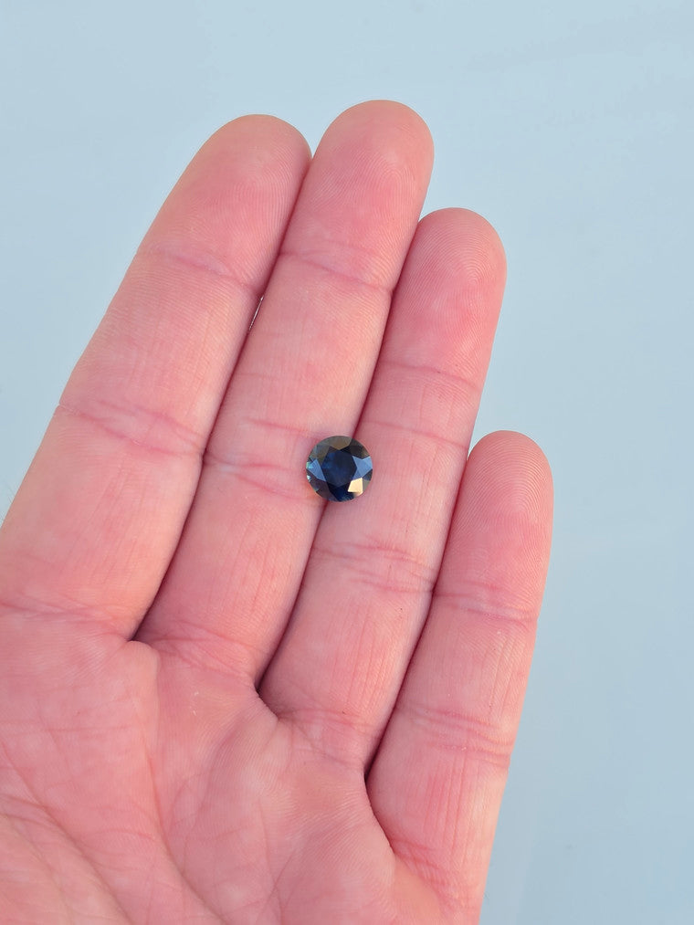2.75ct Round Blue Sapphire