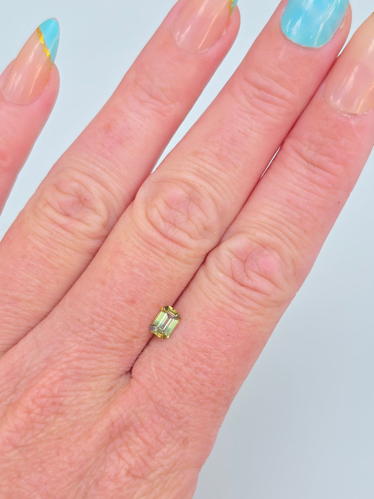 .76ct Emerald Yellow Sapphire