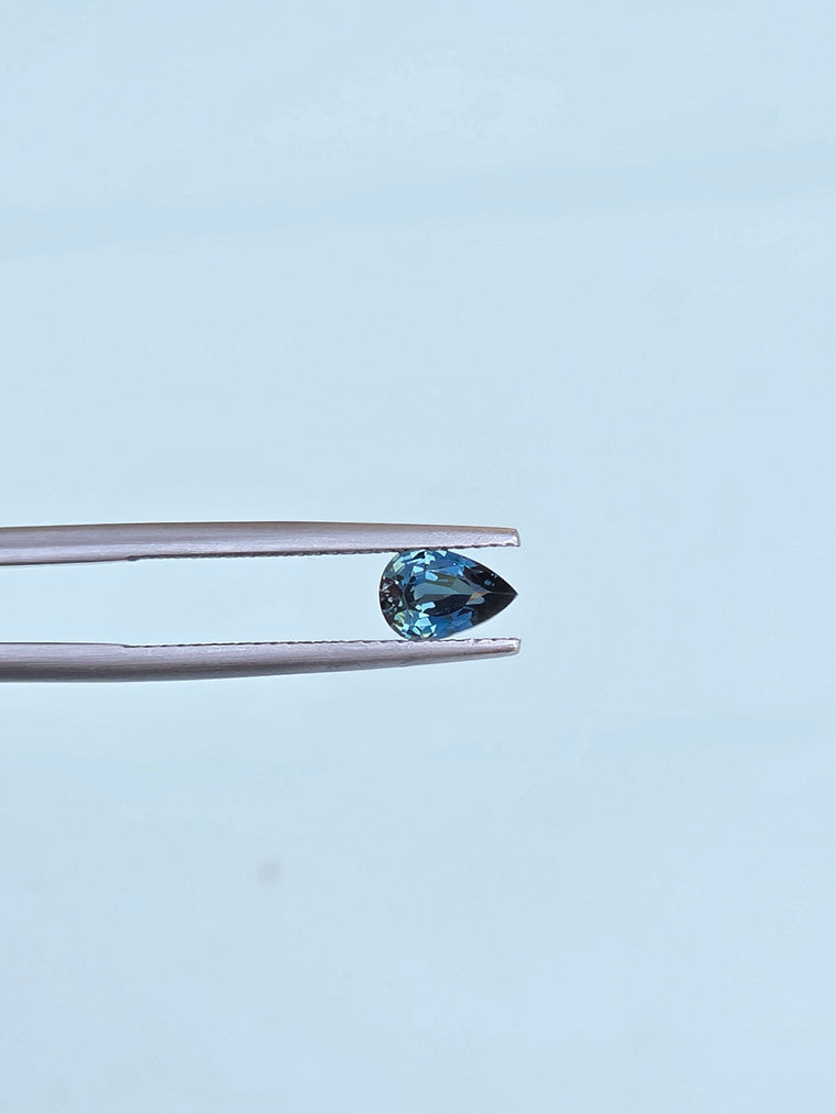 .80ct Pear Blue Parti Sapphire