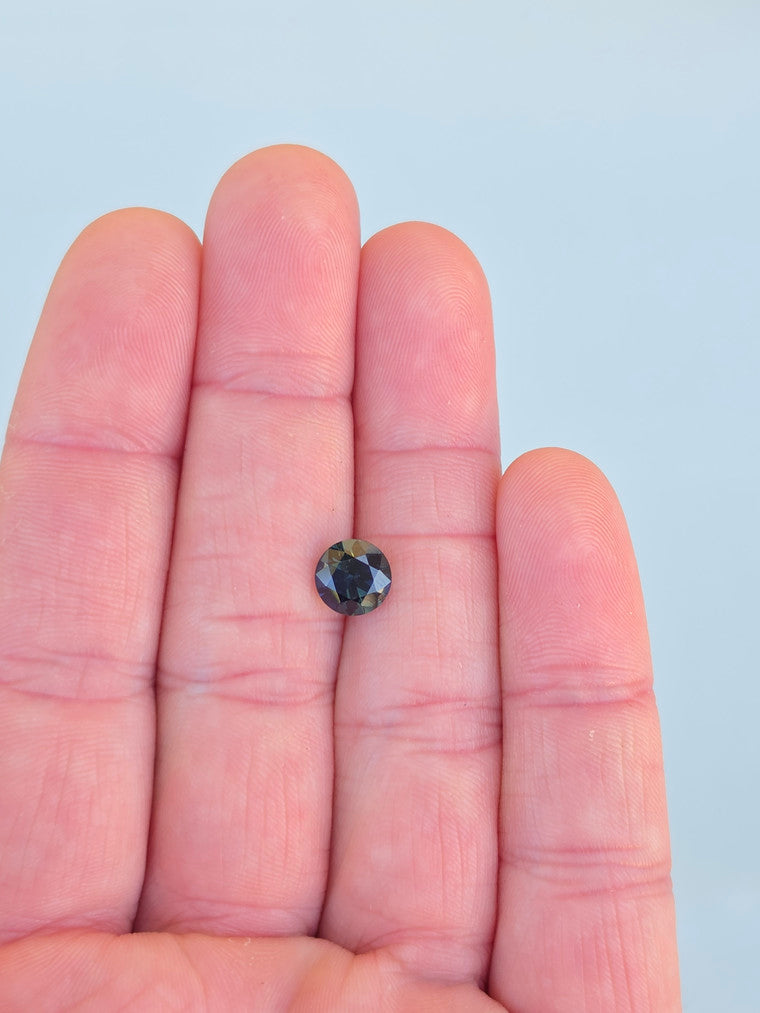 2.07ct Round Blue Sapphire