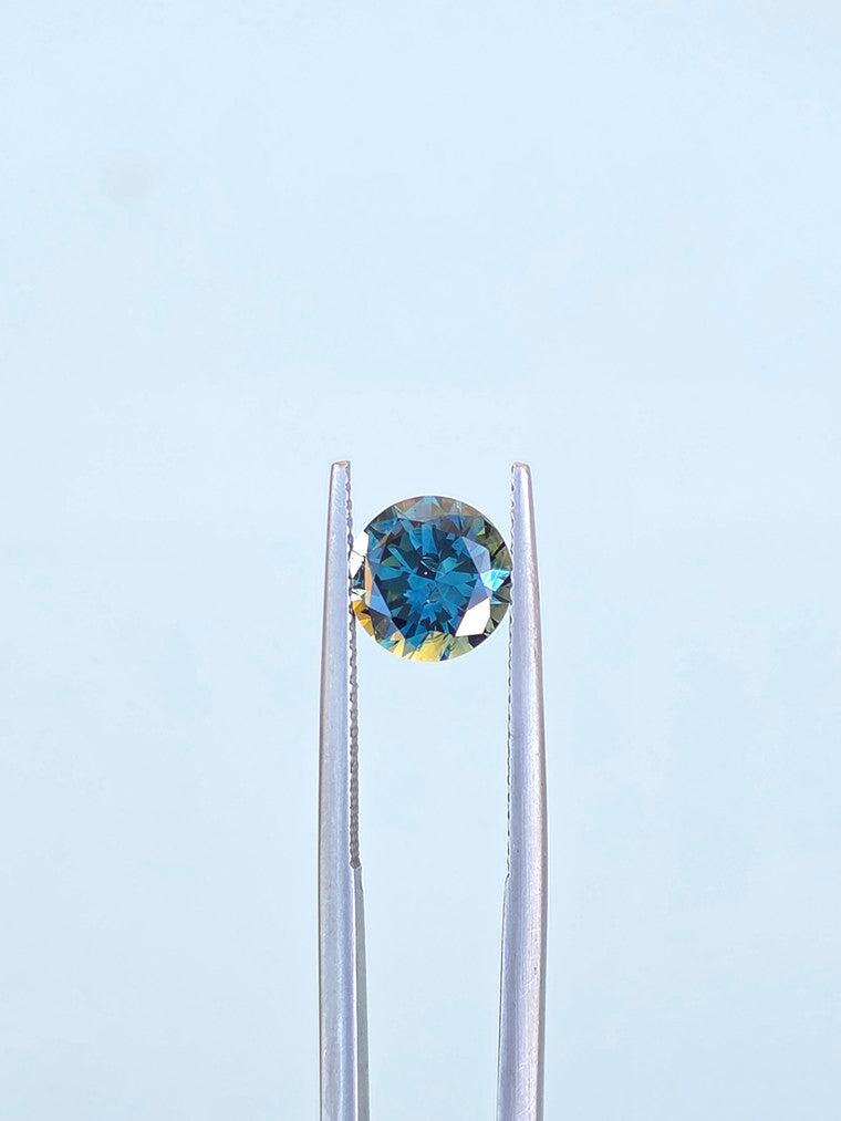 2.50ct Round Blue Sapphire