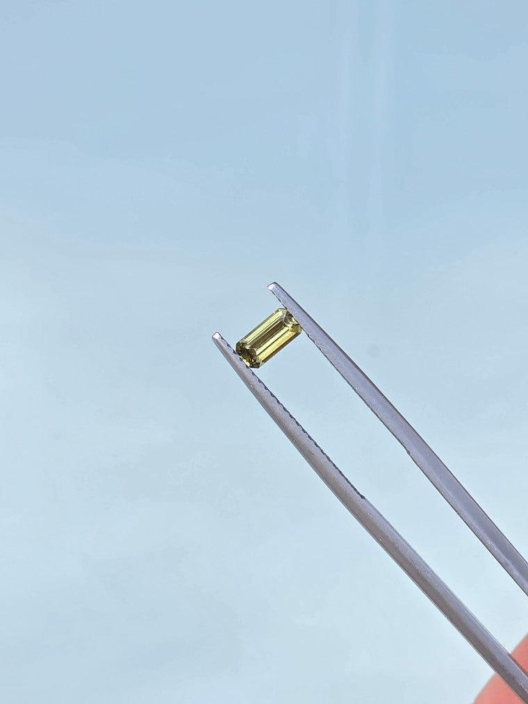 .44ct Baguette Green Sapphire
