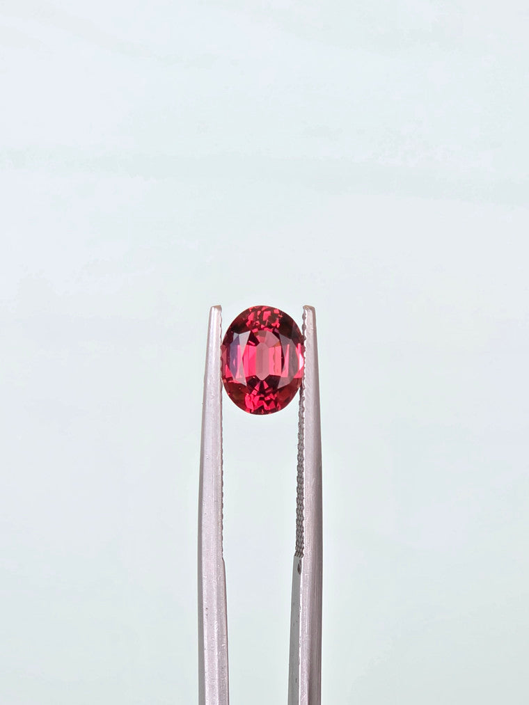 2.06ct Oval Raspberry Tanzanian Garnet