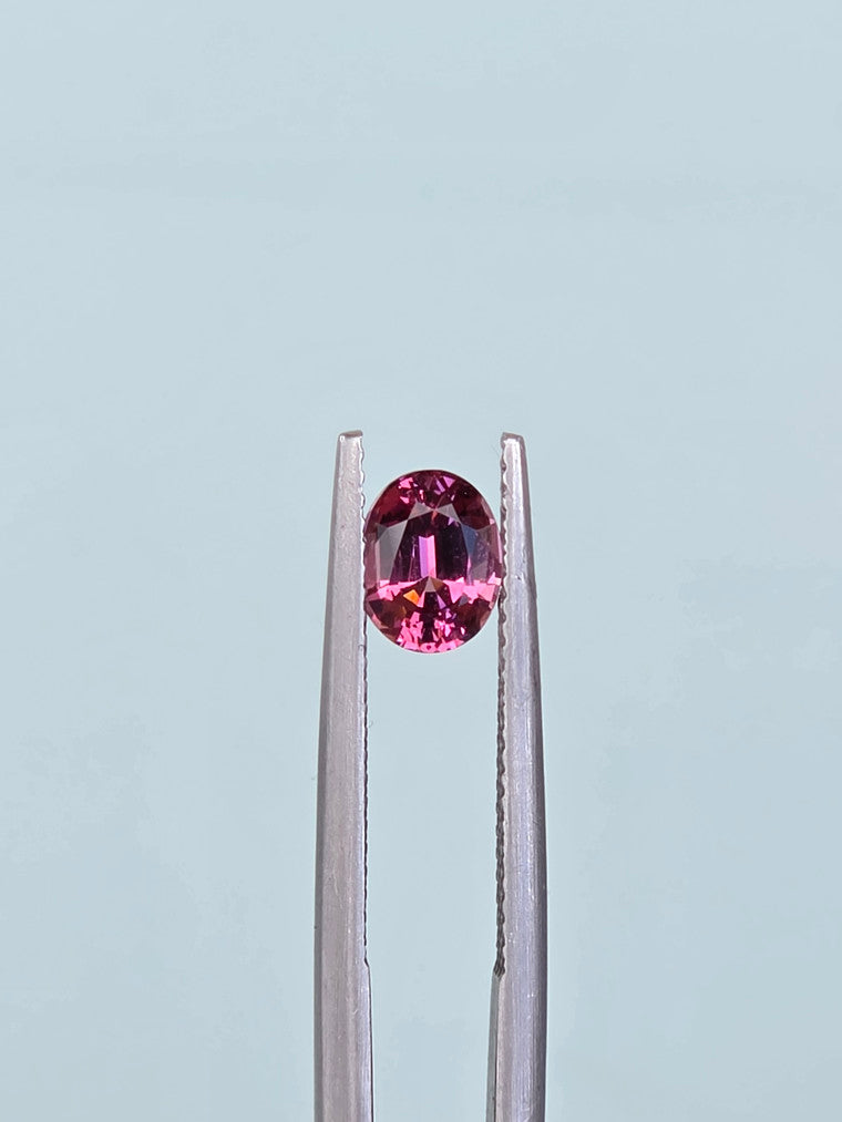 1.10ct Oval Pink Tanzanian Garnet