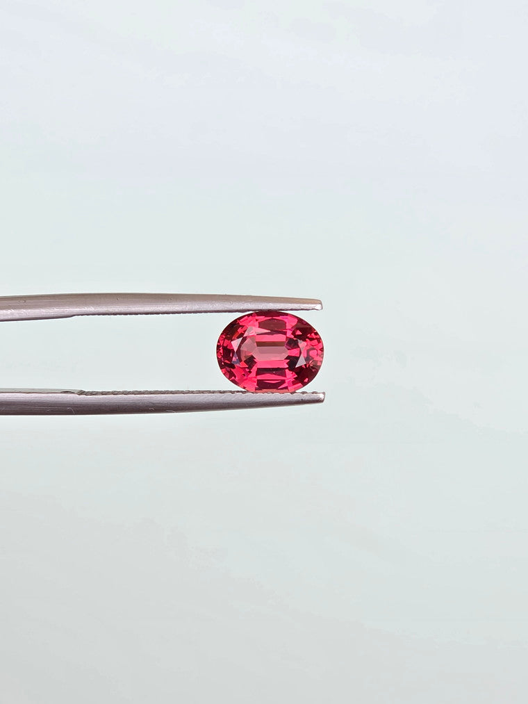 2.06ct Oval Raspberry Tanzanian Garnet