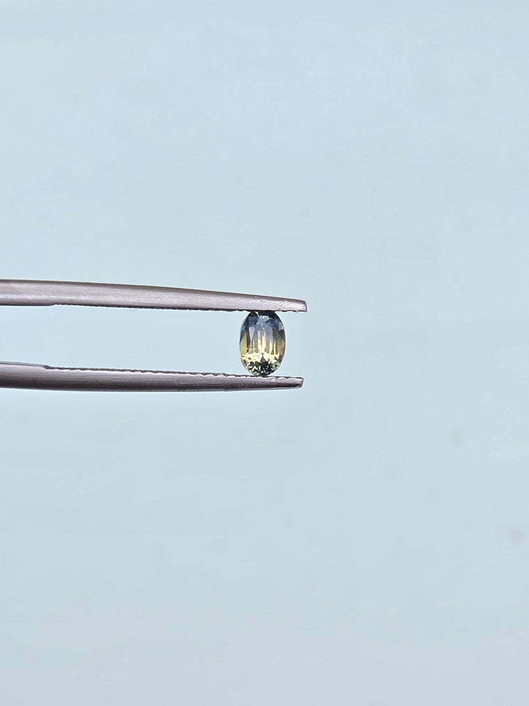 .46ct Oval Blue Parti Sapphire