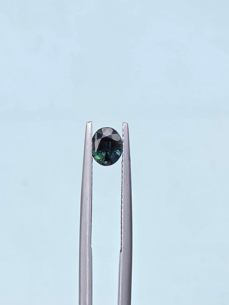.91ct Oval Blue Sapphire