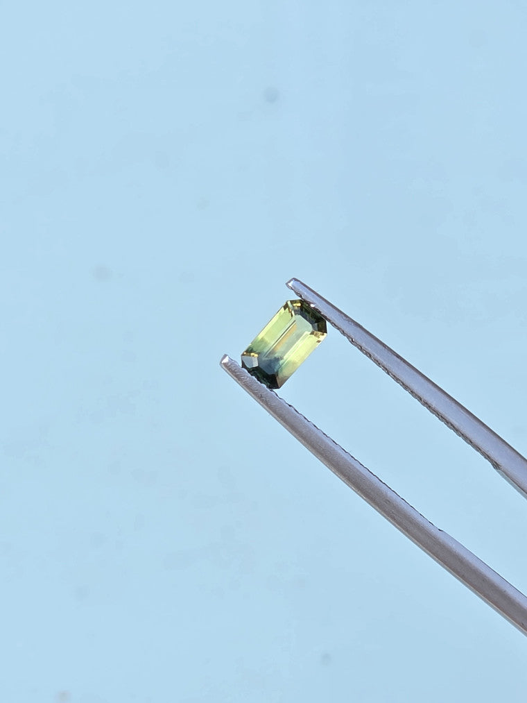 .58ct Emerald Blue Parti Sapphire