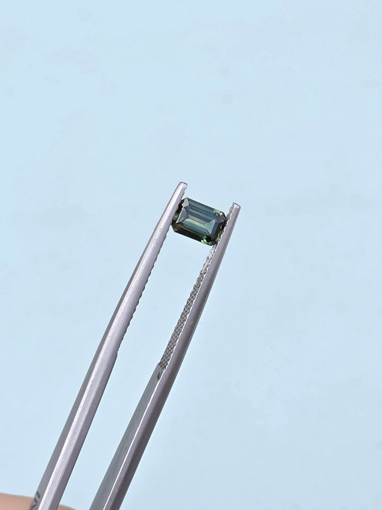 .63ct Emerald Green Sapphire