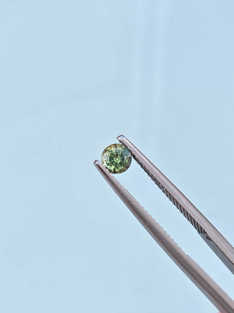 .50ct Green Round Sapphire
