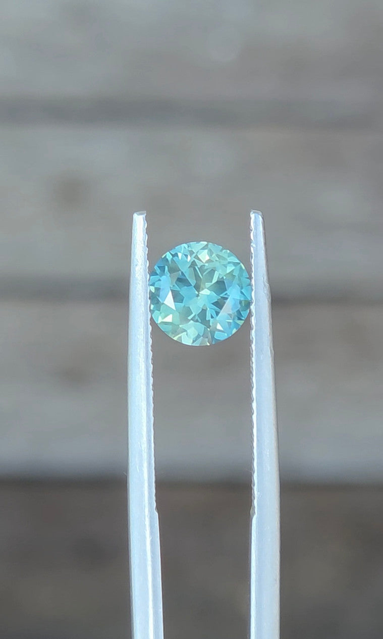 1.52ct Round Blue Parti Sapphire