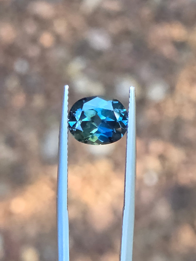 3.45ct Oval Blue Sapphire