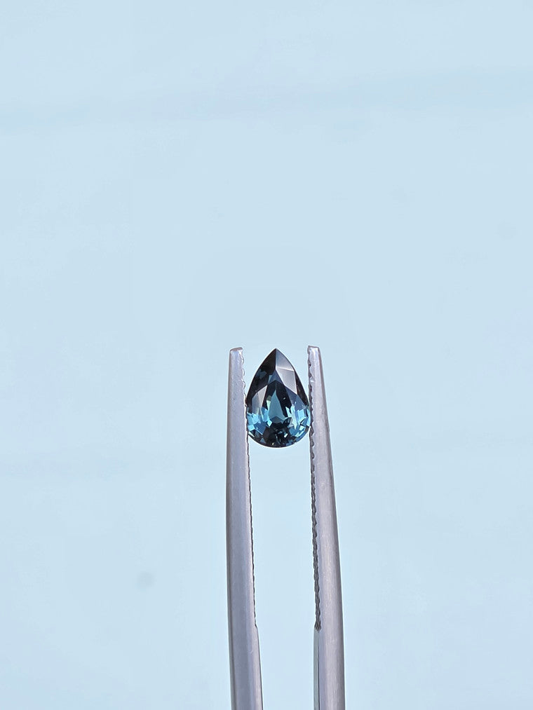 .80ct Pear Blue Parti Sapphire