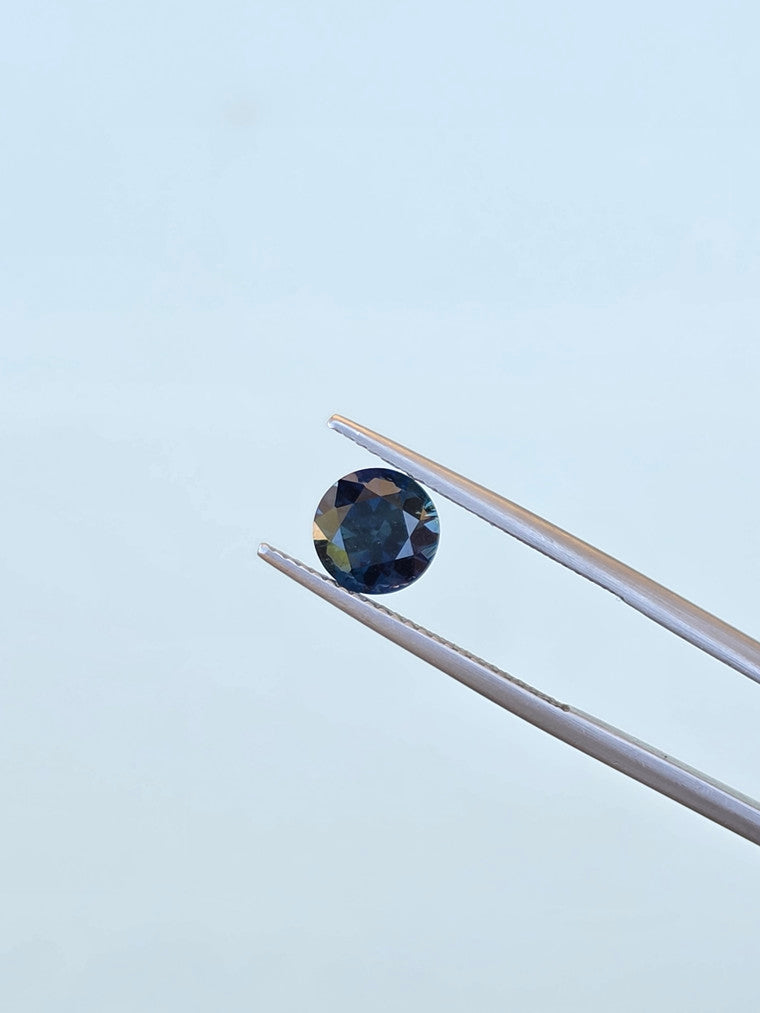 2.07ct Round Blue Sapphire