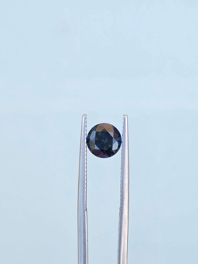 2.07ct Round Blue Sapphire