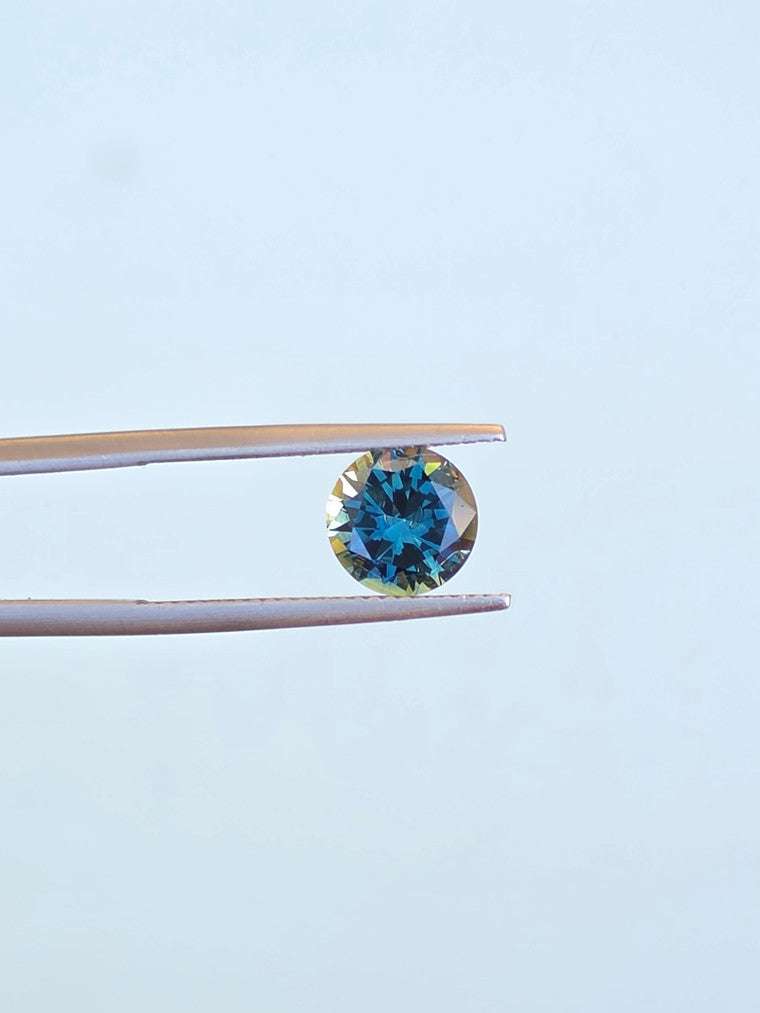 2.50ct Round Blue Sapphire