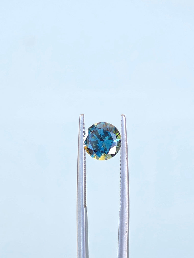 2.50ct Round Blue Sapphire