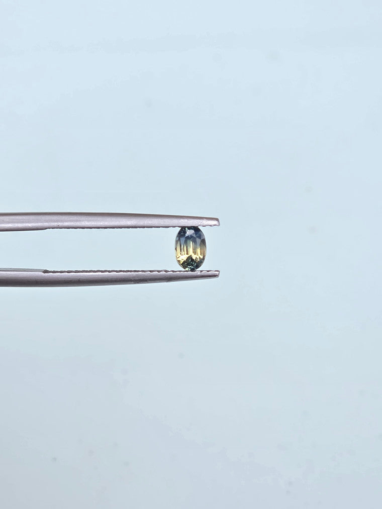 .46ct Oval Blue Parti Sapphire