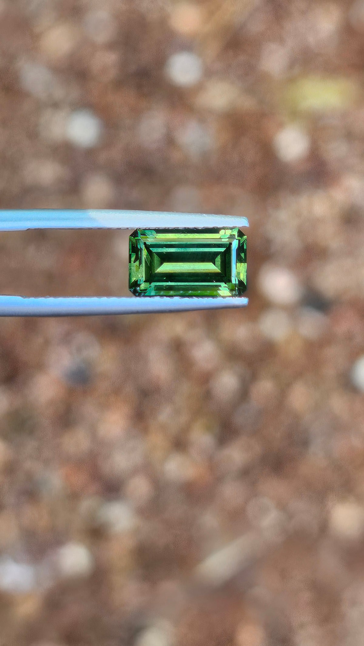 3.20ct Emerald Elegant Green Sapphire Available