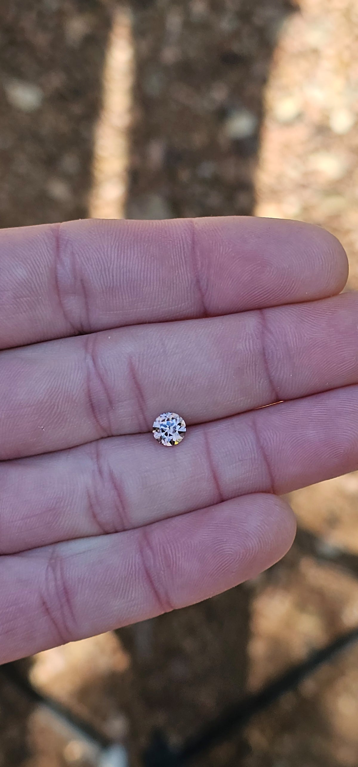 .95ct Round Blush Pink Harts Range Zircon