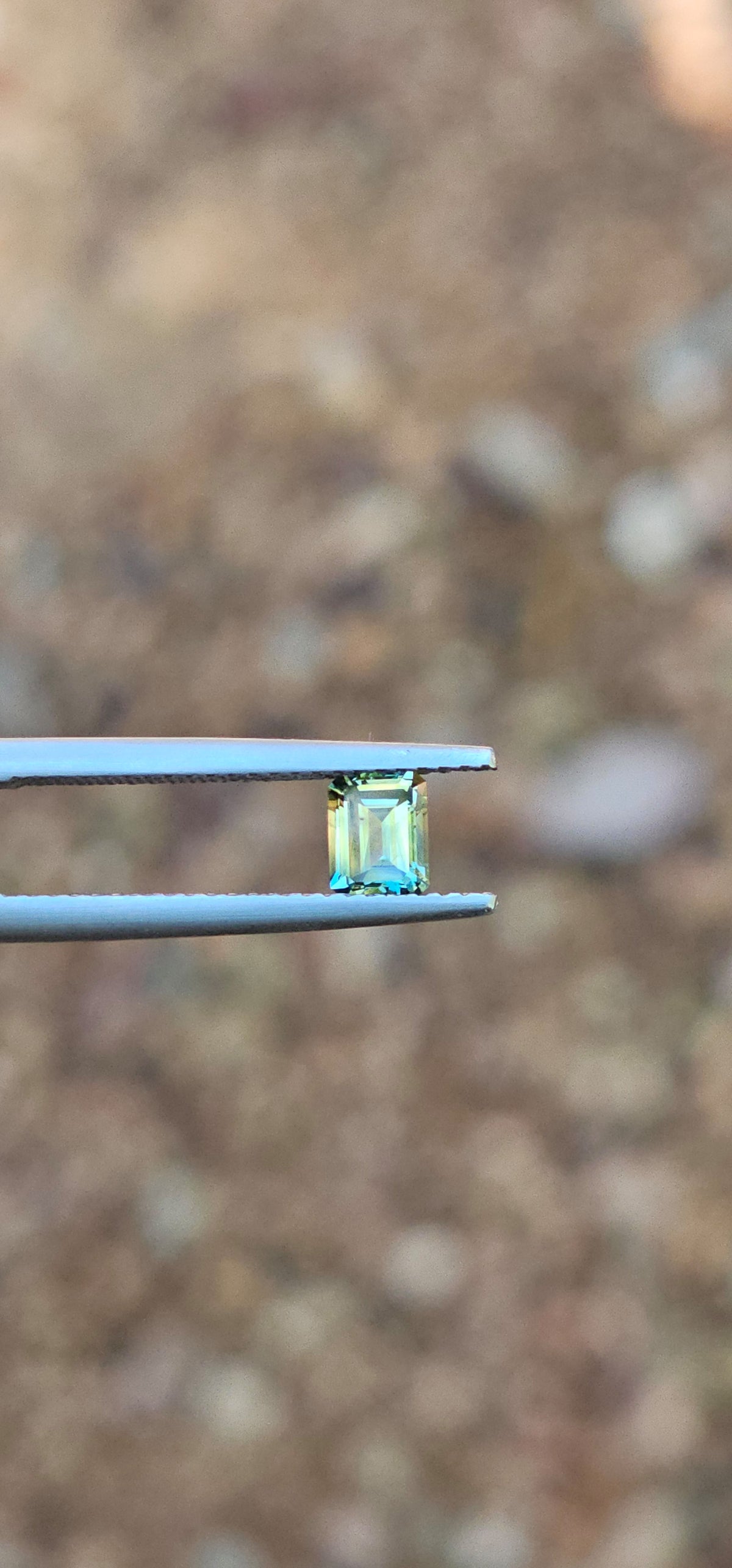 .58ct Emerald Petite Blue Parti Sapphire