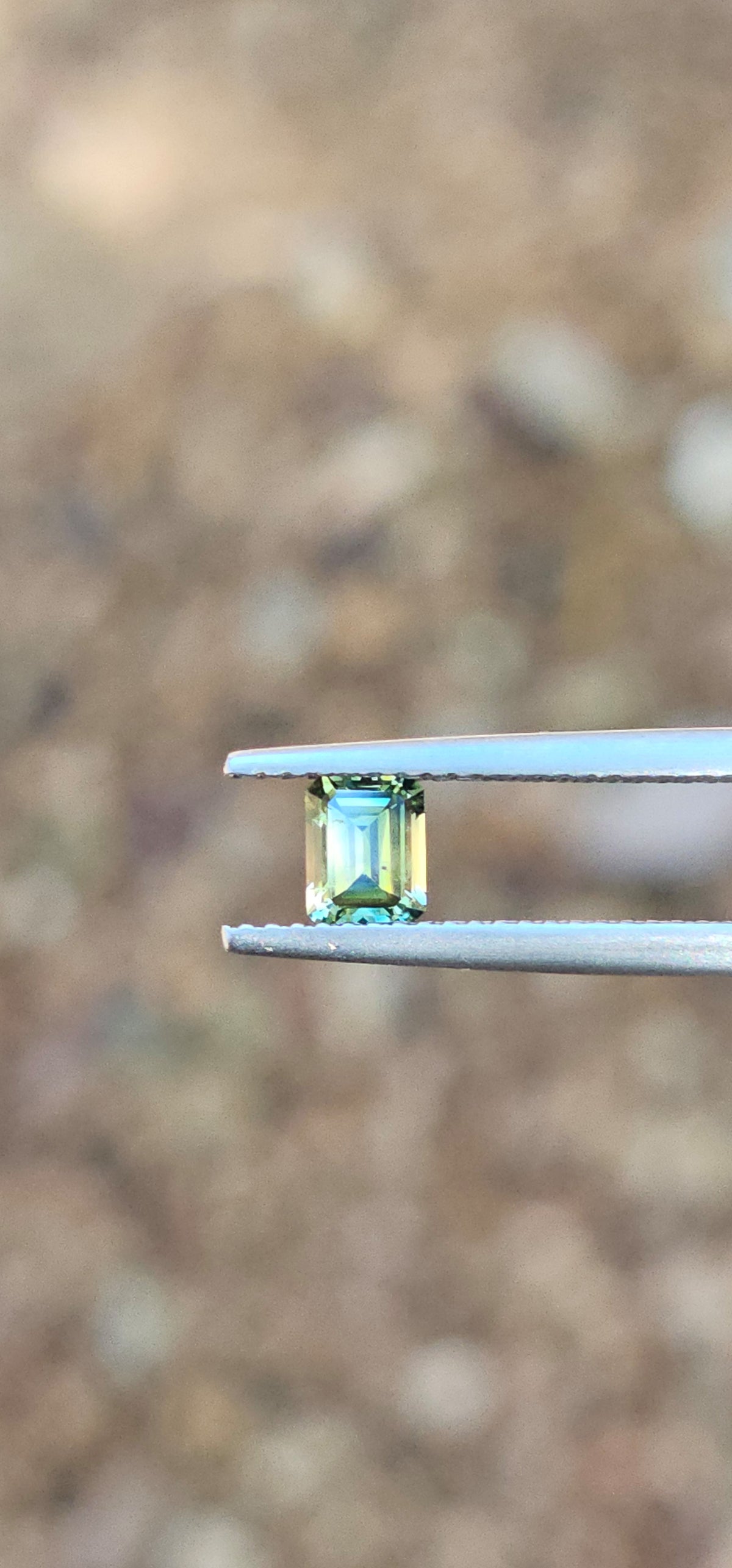 .58ct Emerald Petite Blue Parti Sapphire