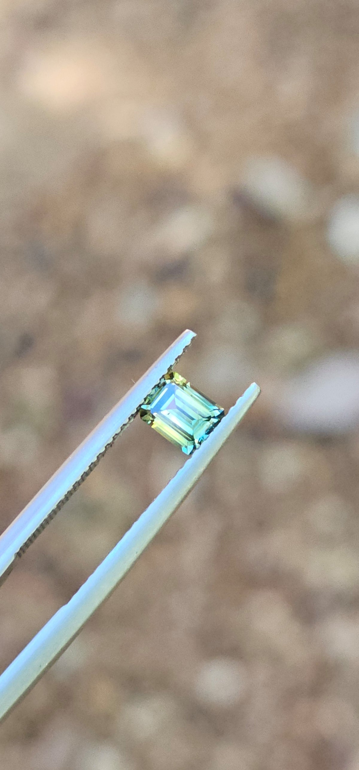 .58ct Emerald Petite Blue Parti Sapphire