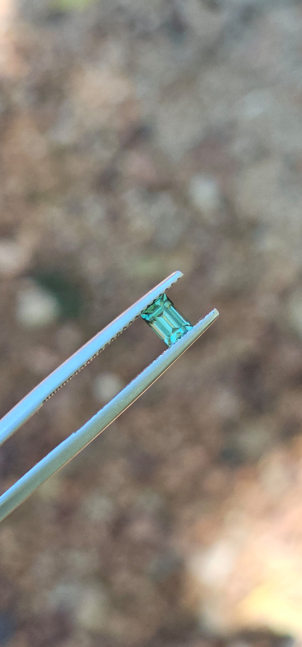 .71ct Emerald Petite Blue Parti Sapphire