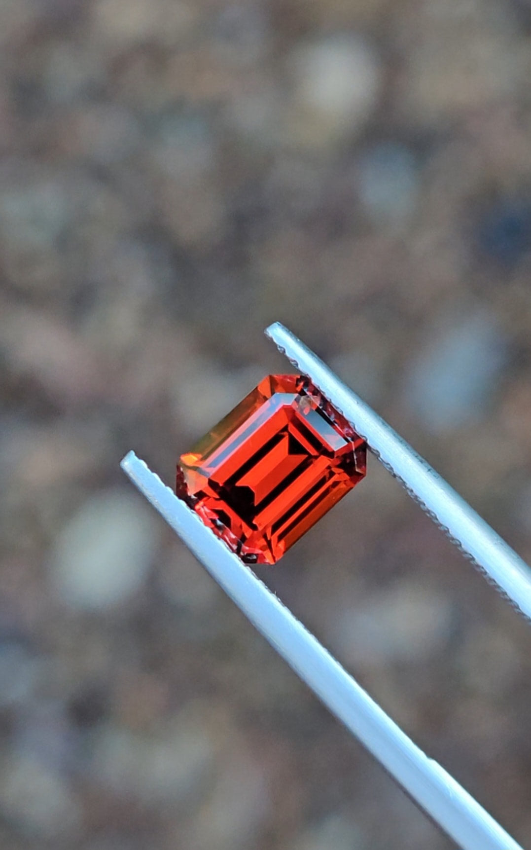 2.44ct Emerald Red Tanzanian Garnet